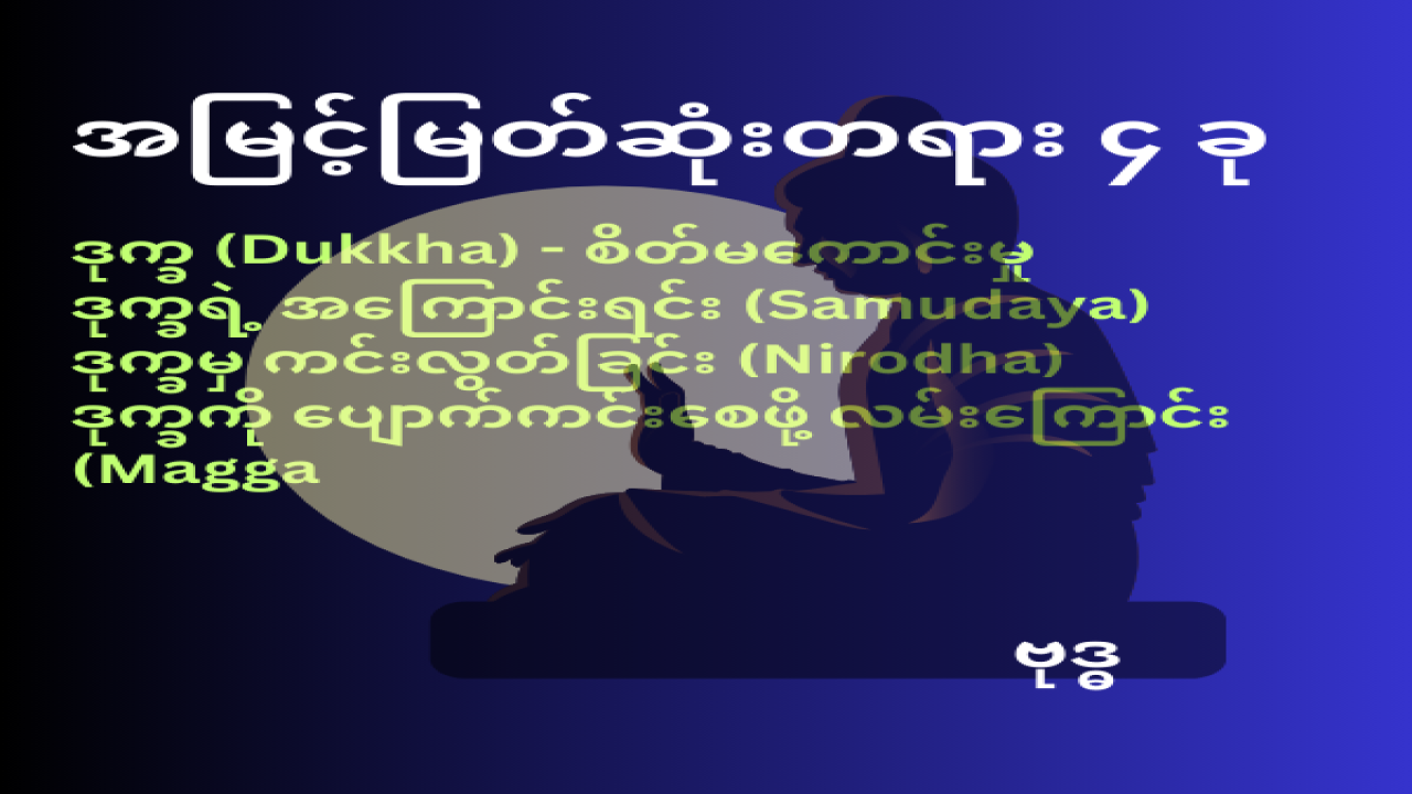 ဗုဒ္ဓရဲ့ ချမ်းသာနည်း